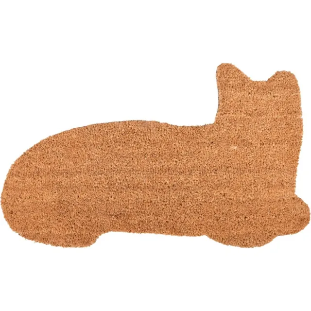 Esschert Design Kat Deurmat Esschert Design Bruin