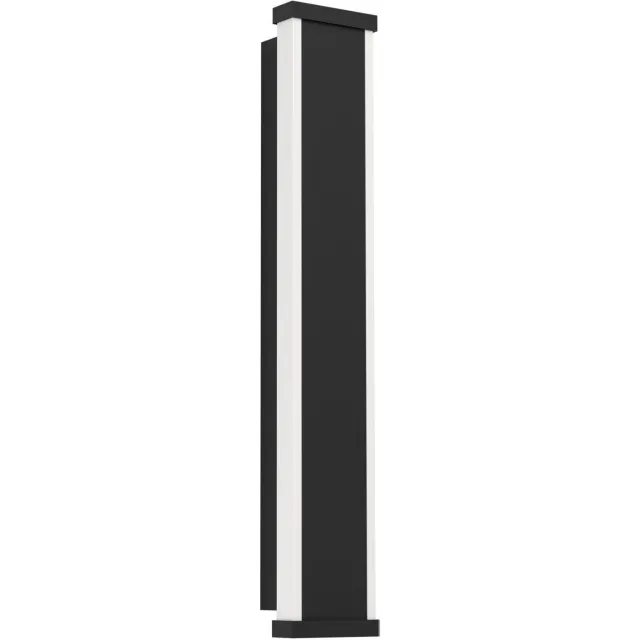 EGLO LED wandlamp buiten Neviano Zwart, Wit