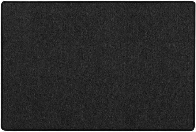 vidaXL Tapijt - Loper - Antraciet - 100 - x - 150 - cm - 100% - Polypropyleen