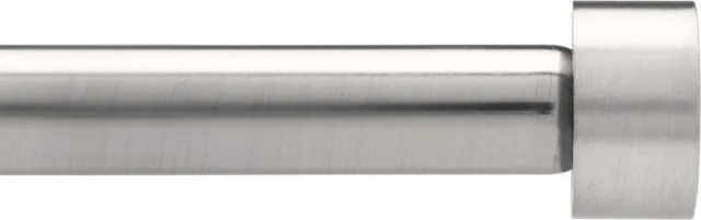 Umbra gordijnroede Cappa single 1,9 cm - 91 - 183 cm - Nikkel