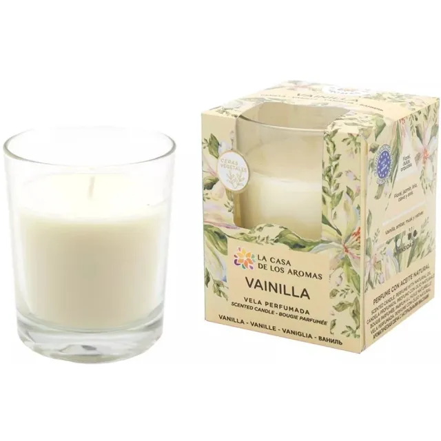 La Casa de los Aromas Geurkaars Vanille 140g - Sfeervol en Ontspannend