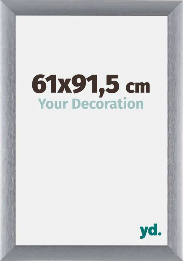 yd. Your Decoration - Fotolijst 61x91,5 cm - Aluminium - Zilver Geborsteld - Tucson