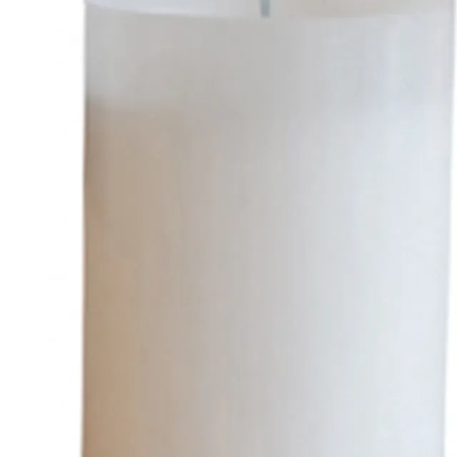 Smulders Deco 60 stuks refill kaarsen in wit transparante houders 64/51 (24 uur)