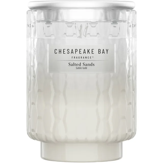 Chesapeake Bay Fragrance geurkaars - Salted Sands Medium beige