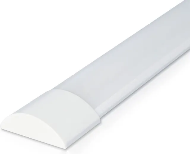 HOFTRONIC LED Batten 150cm - 50W 6000 Lumen - 3000K Warm wit - Samsung LED Chips - LED TL Armatuur - Geïntegreerde LED Buis - Voor werkplaats, schuur en als onderbouwverlichting - Incl. montageklemmen & quick connector - 5 jaar garantie