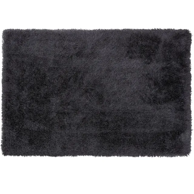 Beliani CIDE - Shaggy vloerkleed - Zwart - 140 x 200 cm - Polyester