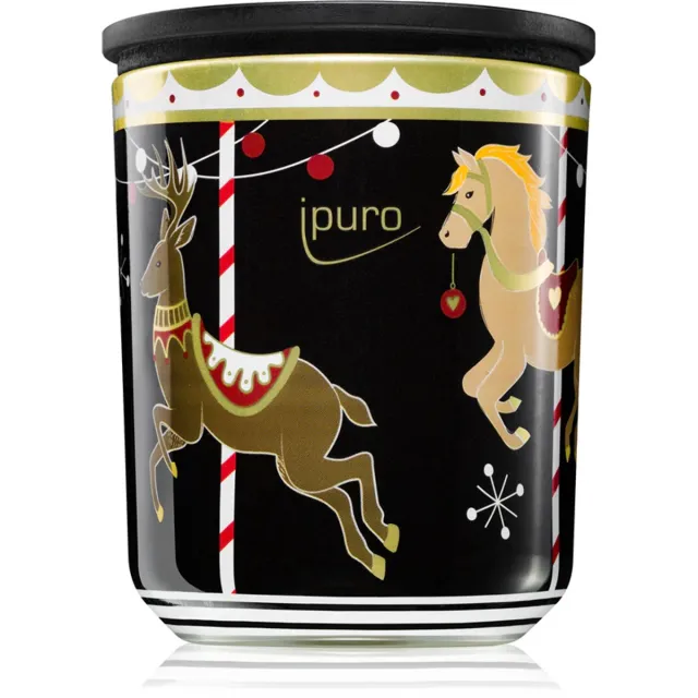 Ipuro Limited edition Magical Market kaars 270gr zwart goud