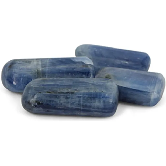 Ruben Robijn Kyaniet 50 gr. trommelstenen (mt3) Blauw