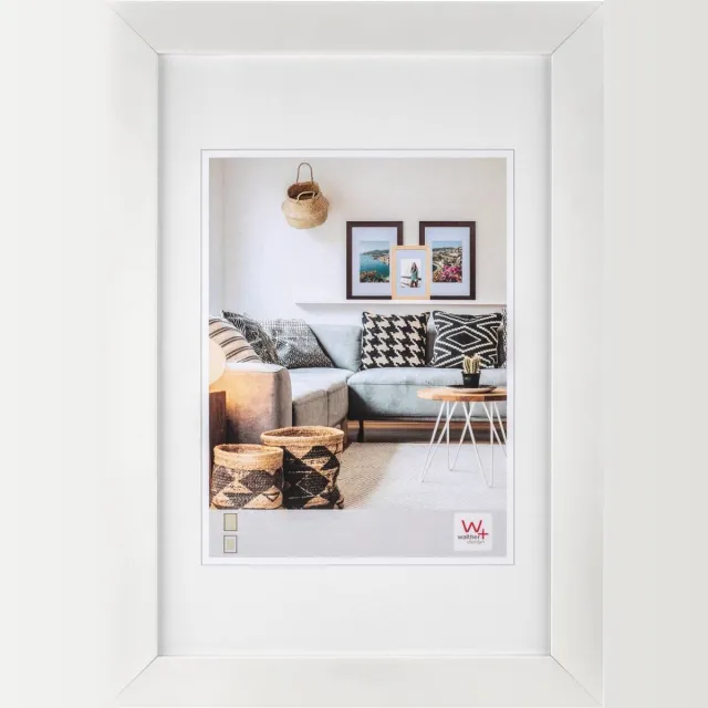 Walther Nizza - Houten lijst - Fotoformaat 10x15 cm - Wit