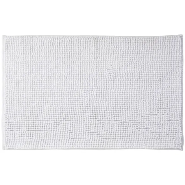 5 Five Simply Smart Chenille badmat 40x60 cm blanc