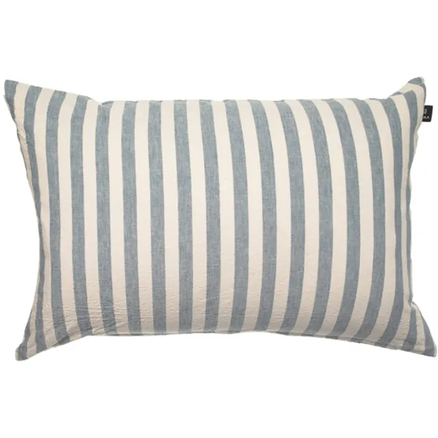 Himla Riviera kussen 40x60 azur Blauw