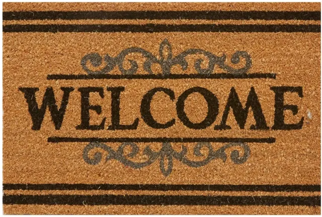 MD-Entree MD Entree - Deurmat - Kokosmat - Freestyle Welcome Classic - 40 x 60 cm Bruin