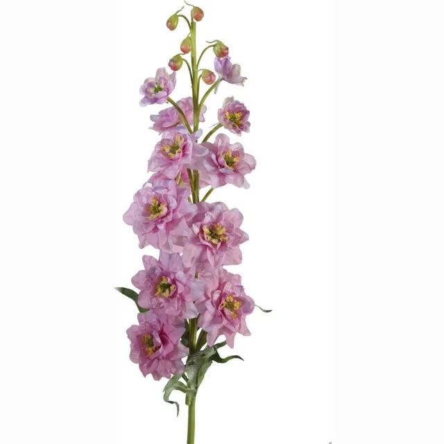 Viv! Home Luxuries Ridderspoor - zijden bloem - lila paars - 84cm