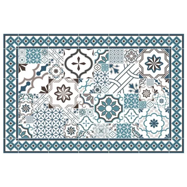 Atmosphera Créateur d'intérieur® Vinylmat MOSAIQUE bleu