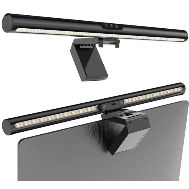 Founder FDGL01 - Monitor dimbare LED lamp - Monitor bar - dual light source computer-monitor lamp Zwart