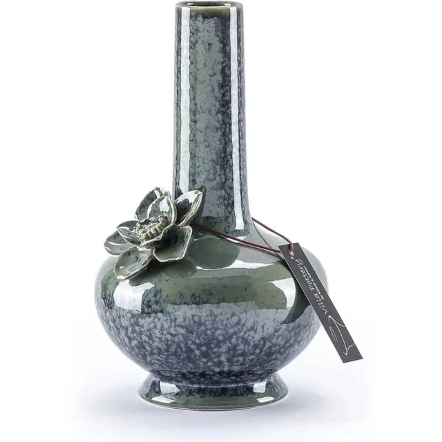 Villa Pottery Groene Vaas Brigitte 18x18x30.7