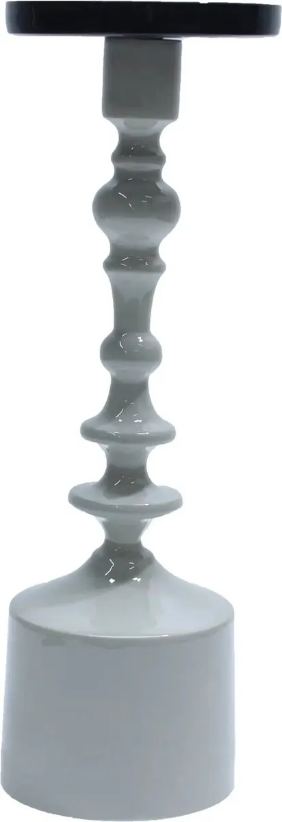 House of Nature Kandelaar Halifax grijs 34cm [gid://shopify/Metaobject/301319979343]