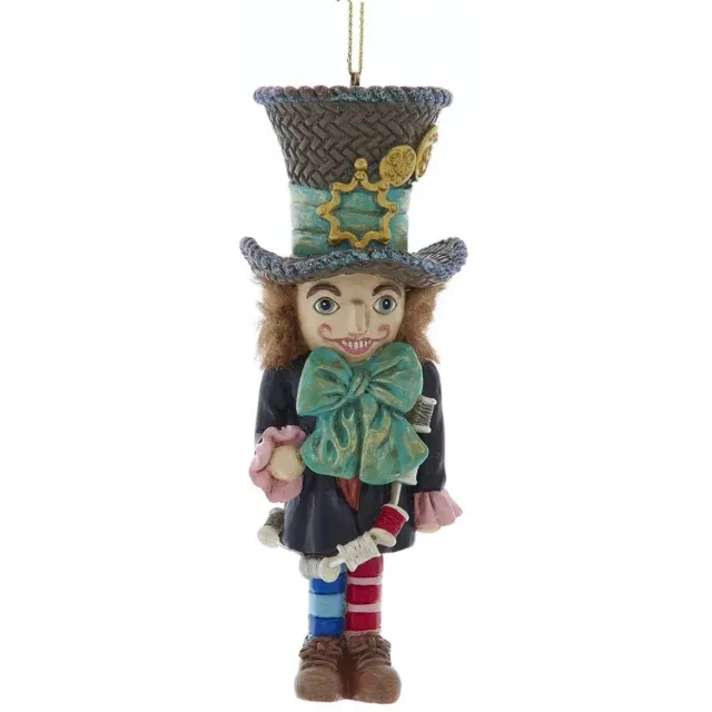 Kurt S. Adler Mad Hatter Kersthanger - polyresin - 12,7 cm groen