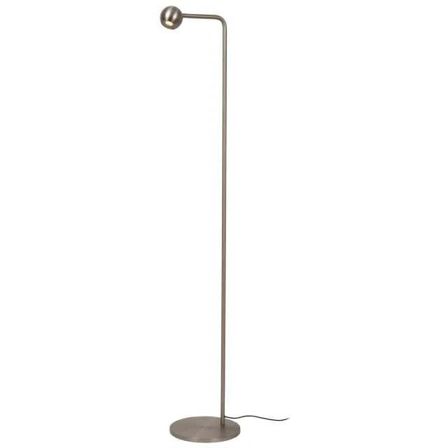 Lucide dimbare LED vloerlamp 25.8x21 cm - grijs ijzer