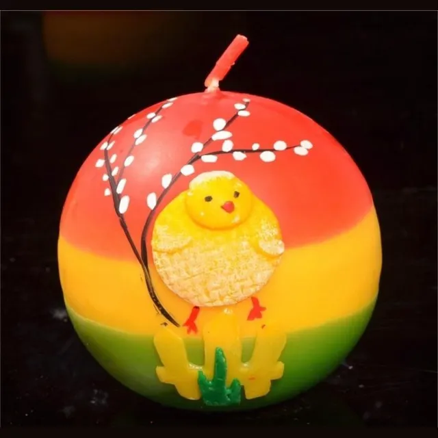 MilaNNE Kuikentje, kogel, 10 cm Multi colour
