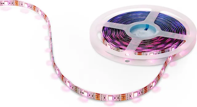PowerA Lumectra RGB LED Strip 5,5 meter - Light Strip - met afstandsbediening - Gaming accesoires Wit