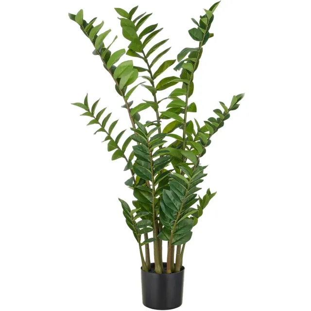 Gasper Zamifolia kunstplant PEVA groen 110 cm