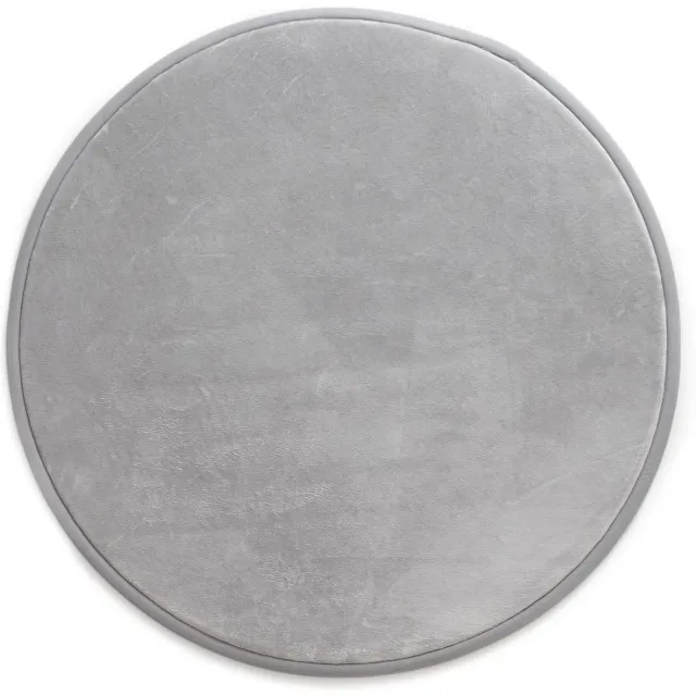 Amiah Speelkleed rond - Pluffy lichtgrijs 80