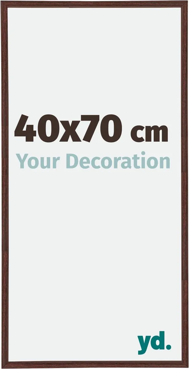 yd. Your Decoration - Fotolijst 40x70 cm - Kunststof - Bruin - Annecy