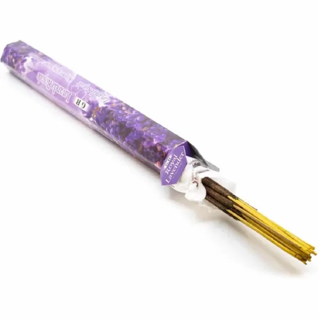 Spiru G.R. Wierook – Lavendel – Wierookstokjes (20 stuks) Bruin