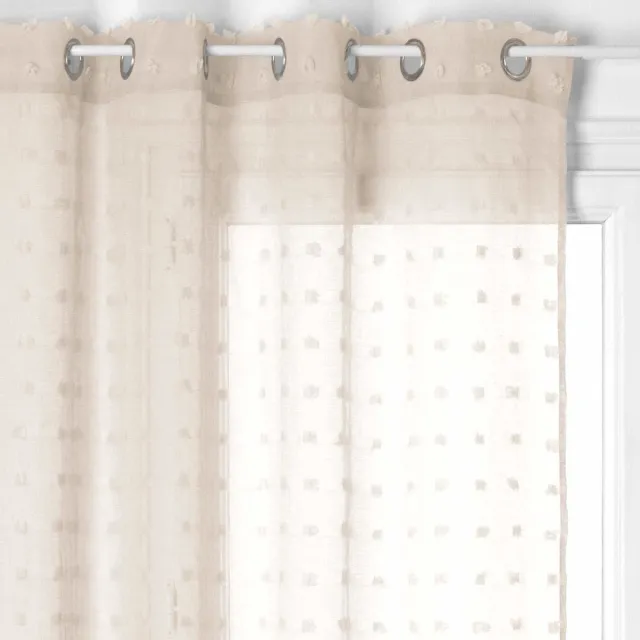 Atmosphera Ringgordijn 140X240 beige