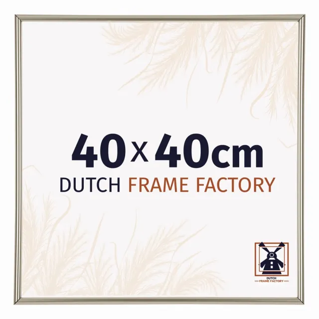 Dutch Frame Factory Fotolijst 40x40 cm - Kunststof - Champagne - Angers