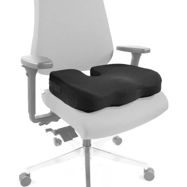 hjh office Medisit II Zitkussen - Zwart - Stoelkussen - Ergonomisch