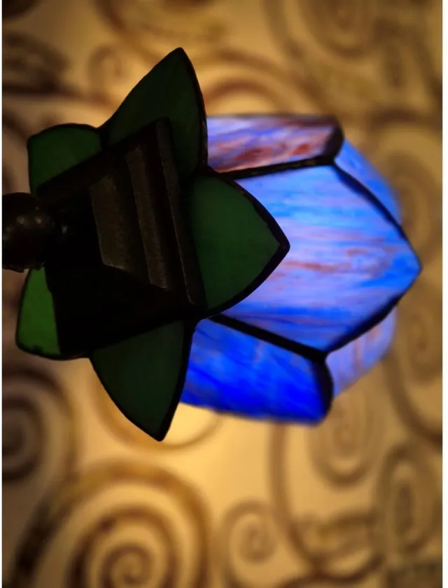 Coloured by Art Vloerlamp Lotus - Art Deco Trade Zwart