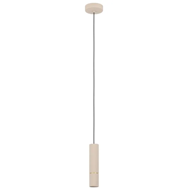 EGLO Caminia Hanglamp - GU10 - Ø 6 cm - Zandkleur|Beige|Goud Zand;Geborsteld Messing;
