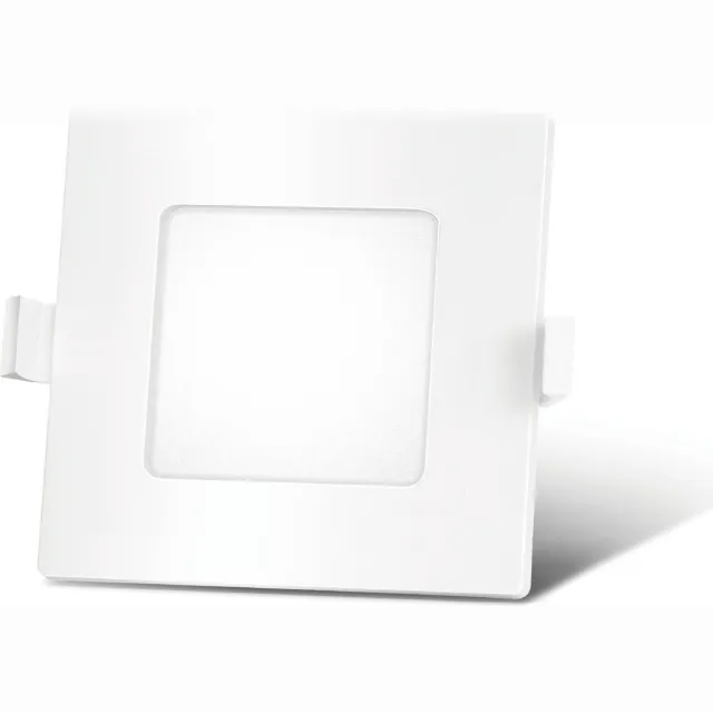 Aigostar LED inbouwspot vierkant - 12W vervangt 40W - inbouwmaat 150x150mm - Lichtkleur optioneel Wit