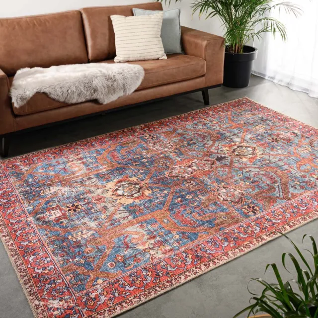 Heritaged Vintage vloerkleed - Fade Opulence rood 230x330