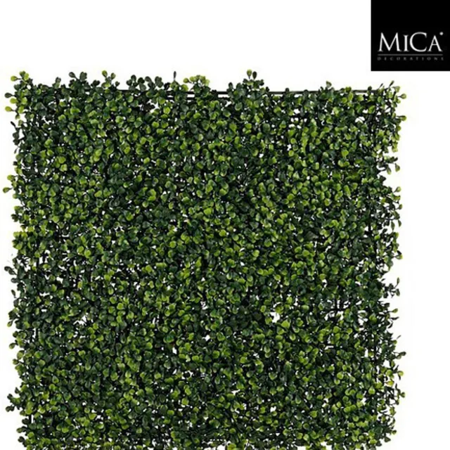 Mica Decorations Buxus Kunstplant - 50 x 50 x 5 cm - Groen