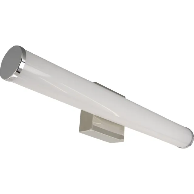 STRÜHM TORIN LED Spiegelverlichting - Badkamer Lamp - Schilderijverlichting - Rond 15W - 1530 Lumen - 4000K Daglicht wit - Chrome - 600 mm - IP44