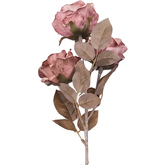 Clayre & Eef Kunstbloem Rood Kunststof