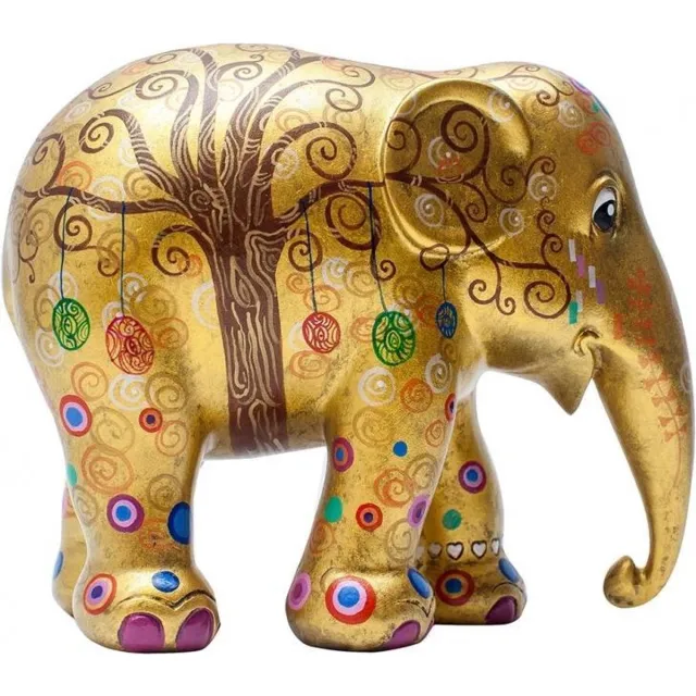 Elephant Parade Tree of Life 10 cm Elephant parade Handgemaakt Olifantenstandbeeld Multi