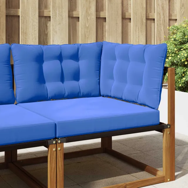 vidaXL Buiten bankkussen Stof Koninklijk Blauw 68,5 x 68,5 cm Marineblauw