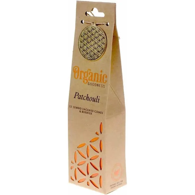 Song of India Wierook Kegels Organic Patchouli Oranje