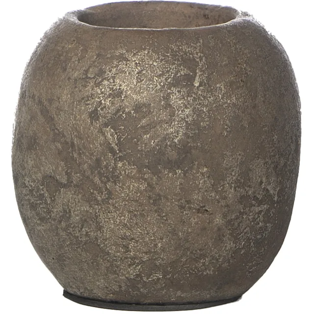 STILL Waxinelichthouder - Bol - Cooper brown - 11 cm Bruin