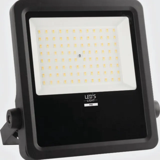 LED's Light Pro Premium Floodlight 12750 - 6 lichtstanden - Water en roestbestendig - 100W - Schijnwerper - Verstraler - Led straler buiten - Schijnwerpers Zwart