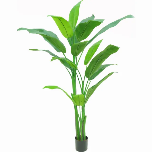 maxifleur Kunstplanten Heleconia kunstplant 170cm - groen