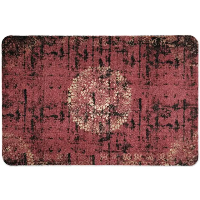 Unyqoos Absorberende Antislip Deurmat in Oosterse Stijl voor Binnen en Buiten - 40 x 60 cm bruin