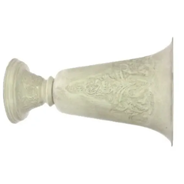 Meander Vaas groot ornament creme 21cm Zie foto
