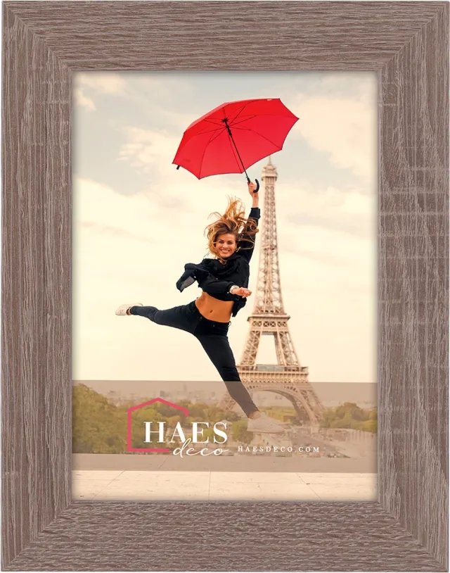 HAES deco Houten fotolijst Paris bruin voor 1 foto formaat 13x18 - SP001135