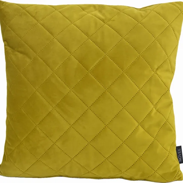 NOVÉE French Velvet Pistache Kussenhoes | Fluweel / Polyester | 45 x 45 cm Groen
