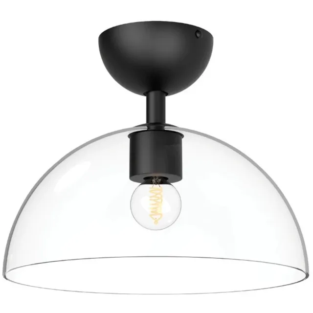 Alora Mood LED Plafondlamp Jude | 1X E27 Max 60W | Matte Black Zwart